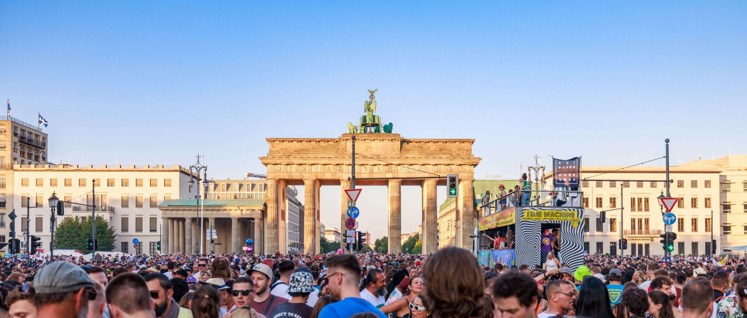 Loveparade am Brandenburger TOr