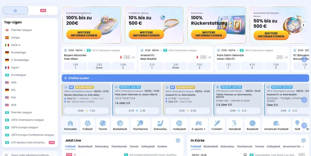 Sportwetten bei CasinoLab