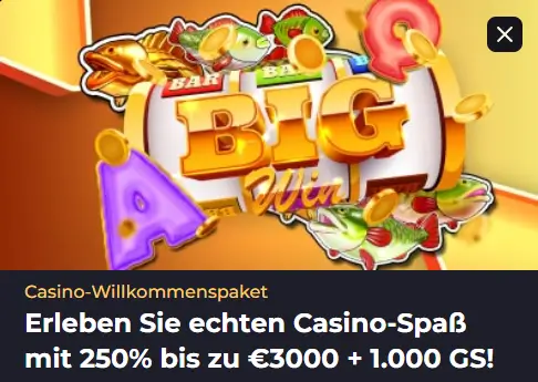 Bonus für Neukunden im Betizy Casino